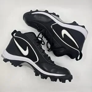 Nike | Shoes | Nike Black White Land Shark Football Cleats  display picture 2